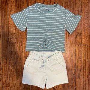 Top & short set size 4/5